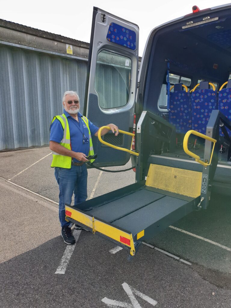 Russ with the bus